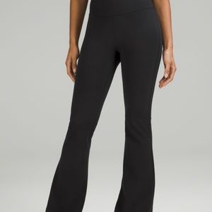 Black Lululemon Flare Yoga Pants